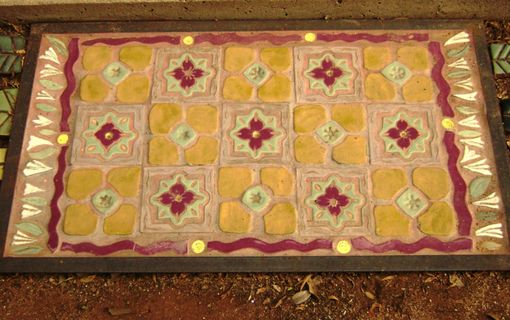 Custom Made Magic Carpet Tile Floor Rug Indoors Or Out, Made To Order