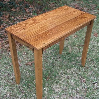 Custom Made Barnwood Furniture Reclaimed Chestnut Writing Desk