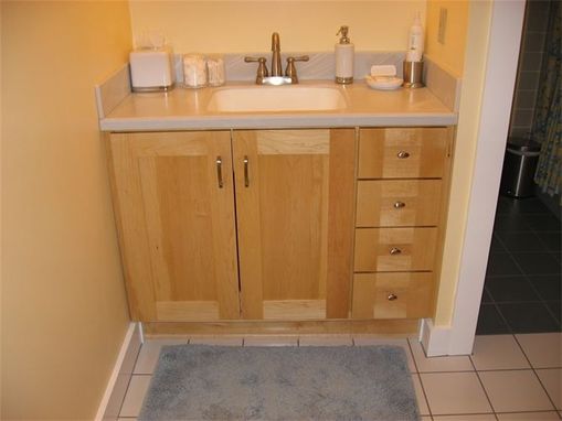 Custom Made Maple Vanity