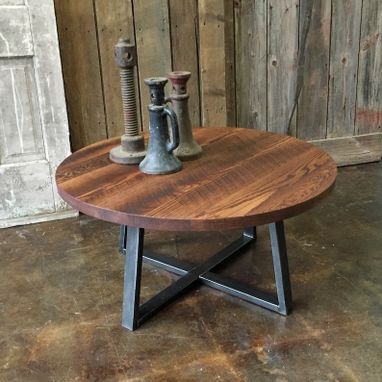 Custom Made Round Coffee Table