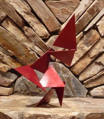 Custom Made Triangle Abstract Scultpure