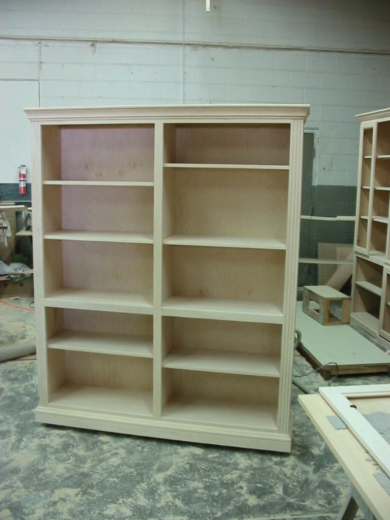 Unfinished And Finished Furniture, Unfinished Furniture Bookcases