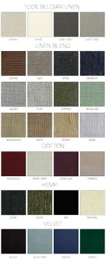 Custom Made Custom Upholstered Tufted Platform Bed- Hemp, Cotton, Linen, Or Velvet