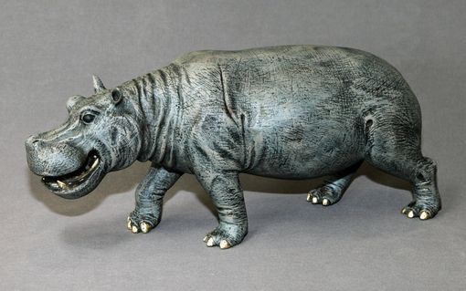 Custom Made Bronze Hippopotamus