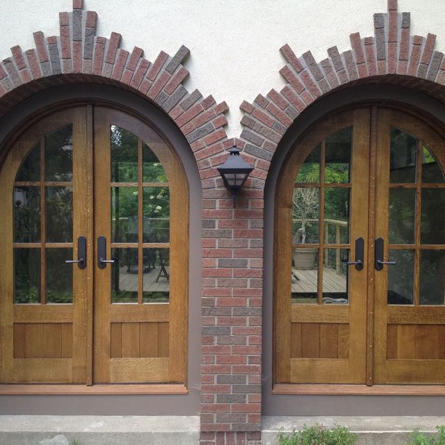 Custom Arched Quarter Sawn White Oak Entry Doors by Huisman Concepts ... Custom Arched Quarter Sawn White Oak Entry Doors by Huisman Concepts ...