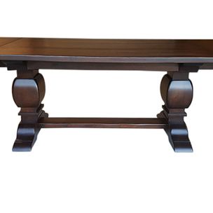 David Haak Designs Llc Handmade Custom Furniture Tucson Az Rustic Walnut Trestle Table By