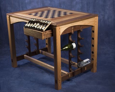 Custom Made Chess And Wine