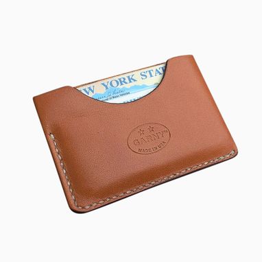Custom Made Minimalist Leather Wallet