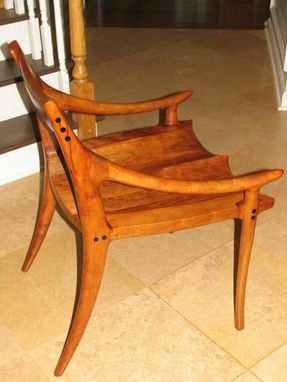 Custom Made Maloof Inspired Low Back Chair