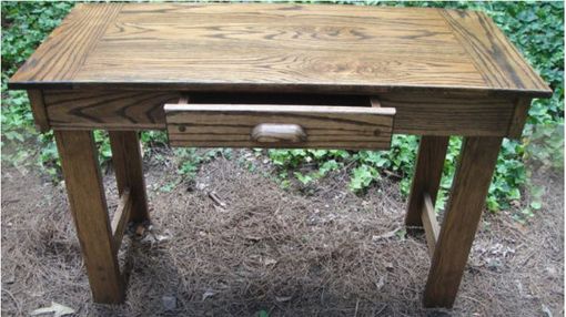 Custom Made Solid White Oak Desk Or Table With Drawer In Variable And Custom Sizes