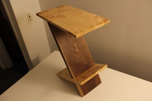 Custom Made Cantilevered End Table