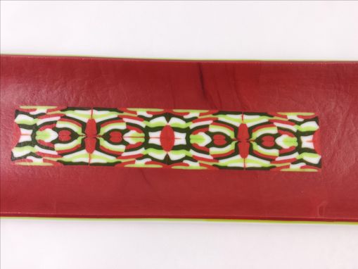 Custom Made Channel Tray - Pattern Bar Channel - Red