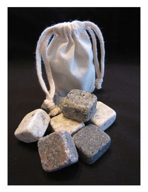 Custom Made Set Of Six Whiskey Rocks