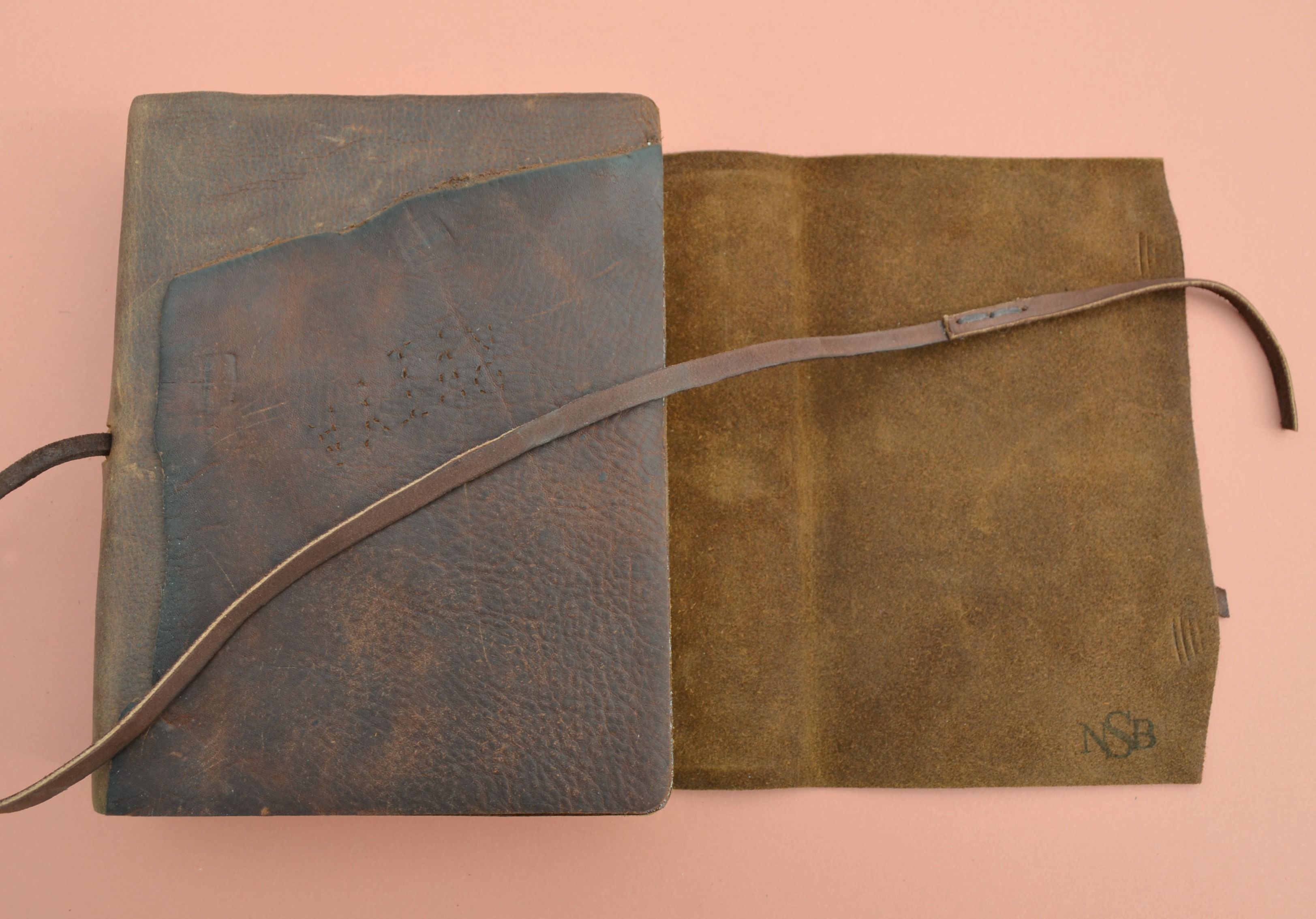 Buy Hand Crafted Personalized Leather Study Journal Bible Confirmation ...