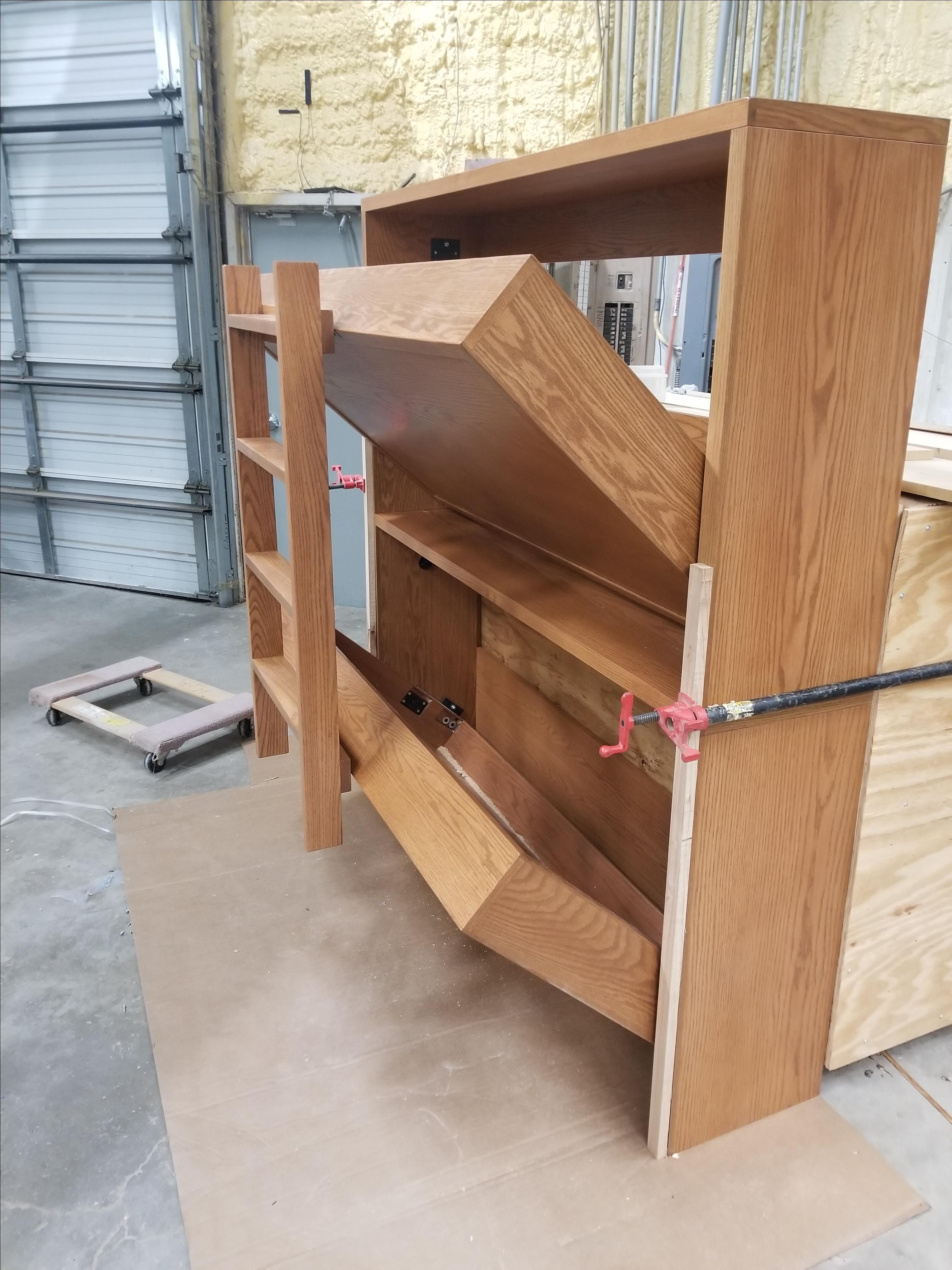 Handmade Murphy Bunk Beds by Kirk Kreations