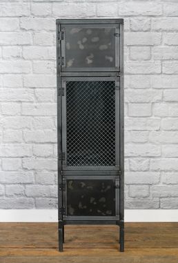Custom Made Industrial Apothecary Cabinet, Modern Retail Fixture, Display Cabinet, Industrial Pantry