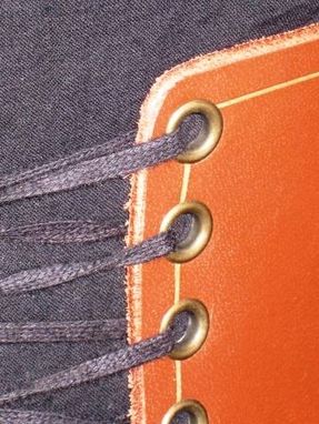 Custom Made 7 Panel Hard Leather Corset