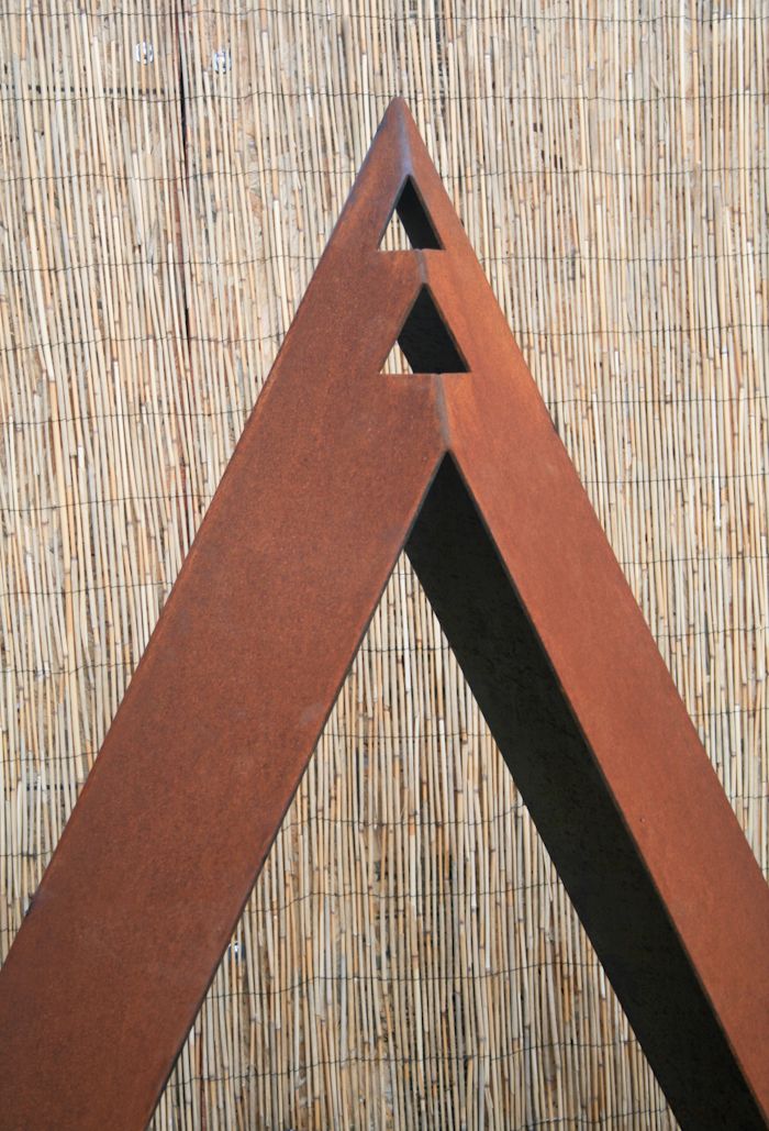 Buy Hand Made Open Metal Chiminea - Modern Chiminea - Enclosed Fire Pit