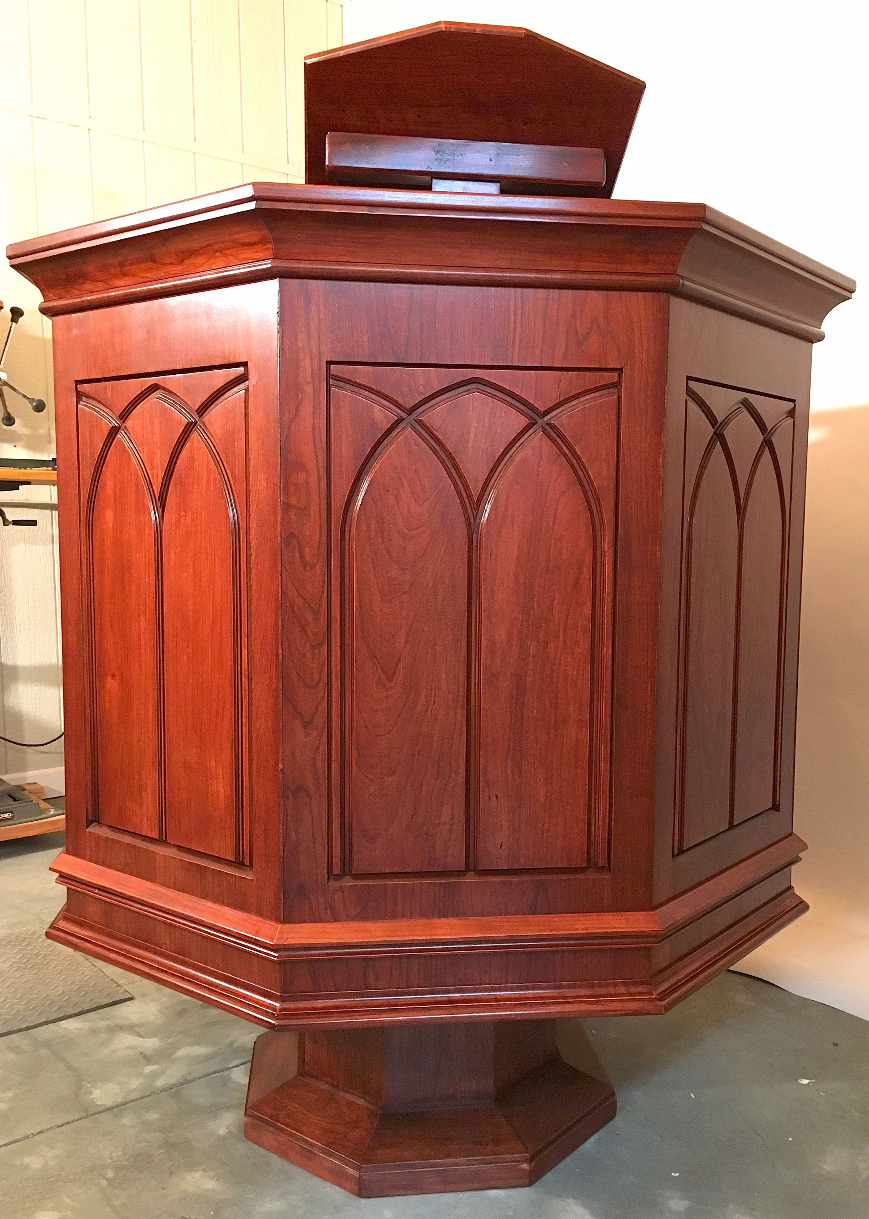 Buy Hand Made Gothic Pulpit, made to order from The Wood Hobbit ...