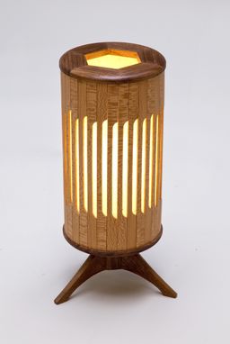 Custom Made Tambour Lamp