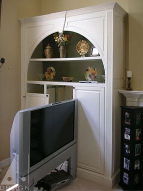 Custom Made Media Cabinet Renovation
