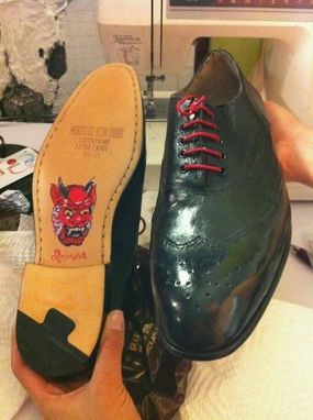 Custom Made Custom Handpainted And Handmade Mens Shoes