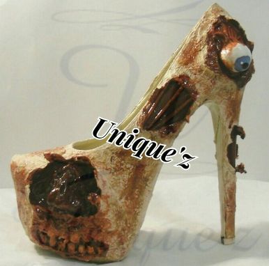 Custom Made The Walking Dead Heels (3d Zombie Pumps)