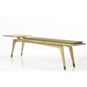 Mid Century Modern Furniture and Decor | CustomMade.com - Addison Bench: Mid Century Modern Bench And Side Table