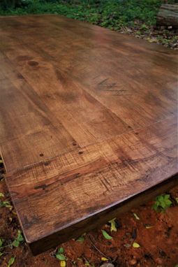 Custom Made Farmhouse Table Reclaimed Barnwood- Maple