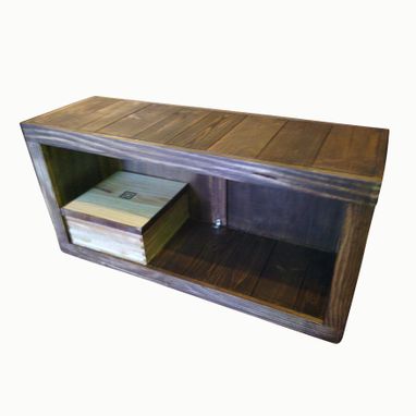 Custom Made Durable Wood Storage Bench