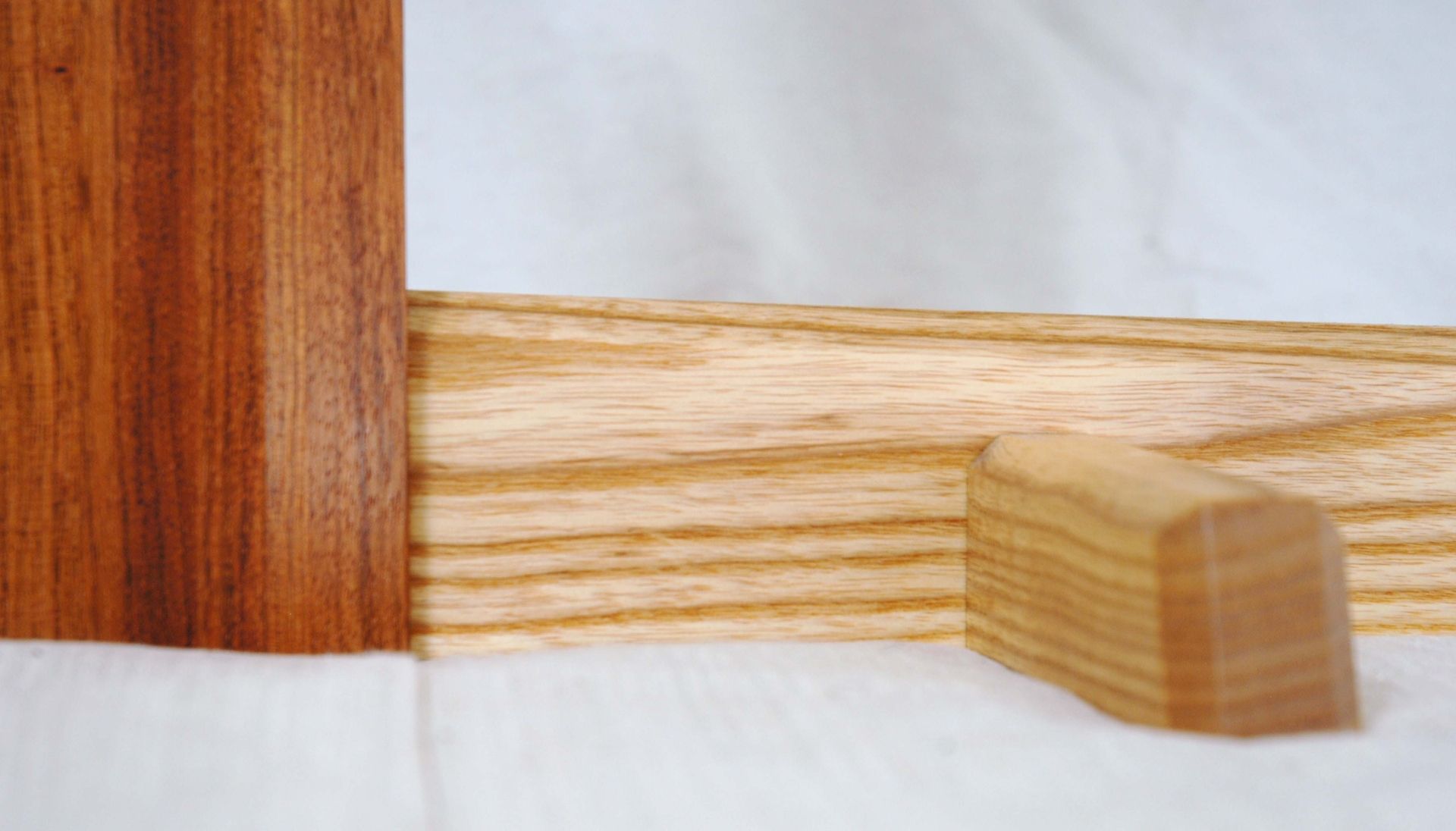 Custom Asian Post And Beam Side Tables by Natural Mystic Woodwork