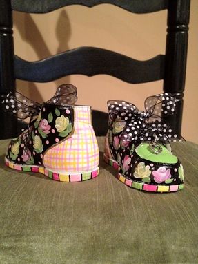 Custom Made Custom Hand Painted Baby Shoes Personalized