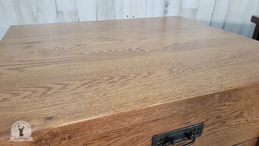 Custom Made White Oak End Table, Oak Hardwood End Table, End Table