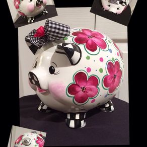 Buy A Hand Crafted Customized Acrylic Piggy Bank Made To Order