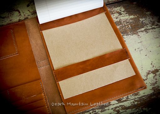 Custom Made Custom Leather Padfolio Made With Or Without Name