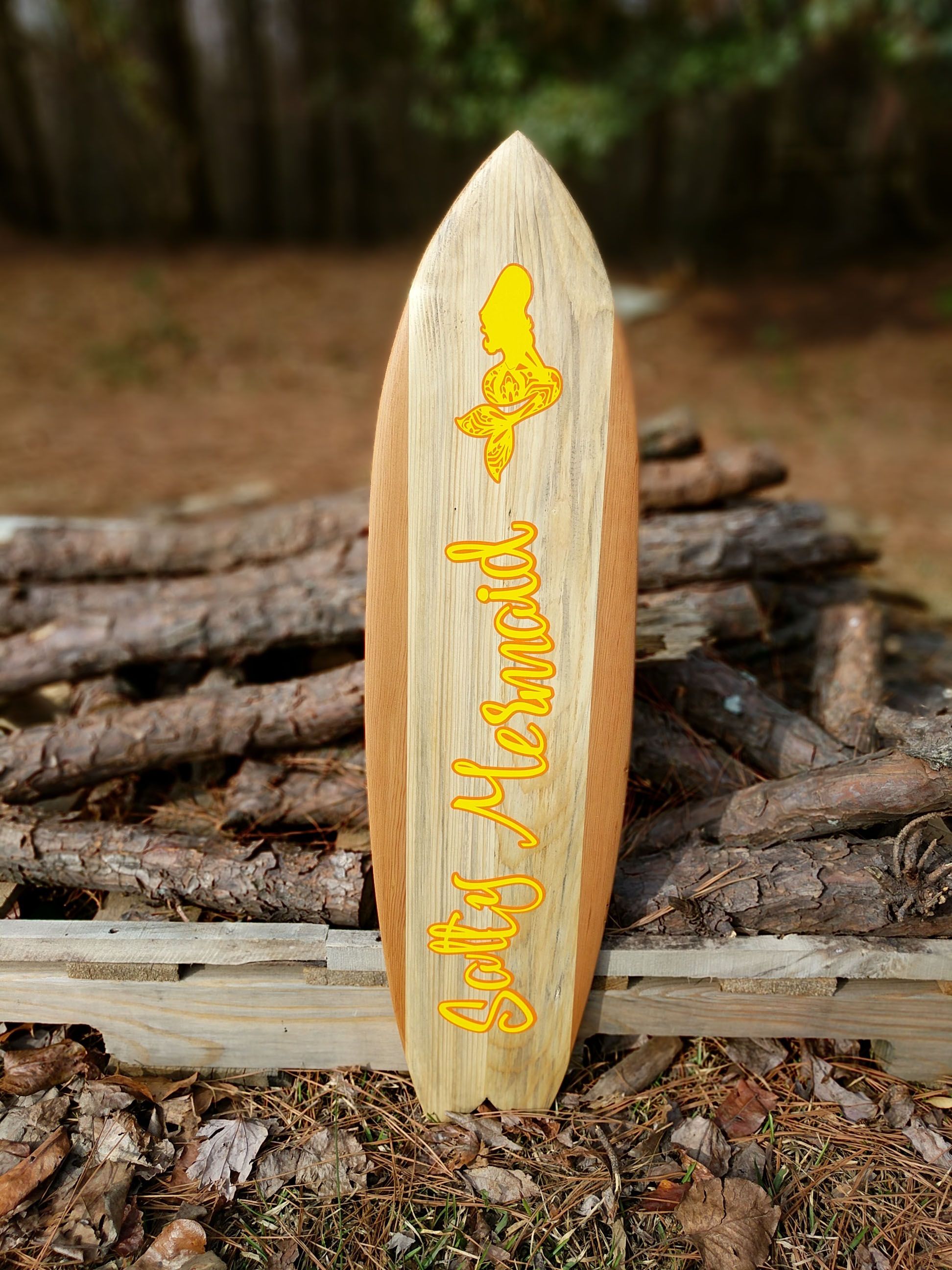 Hand Crafted Custom Made Vintage Surfboards Wall Art by Blue Shed