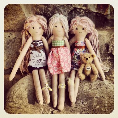 Custom Made Organic Rag Dolls