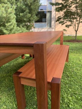 Custom Made Parsons Style Picnic Table
