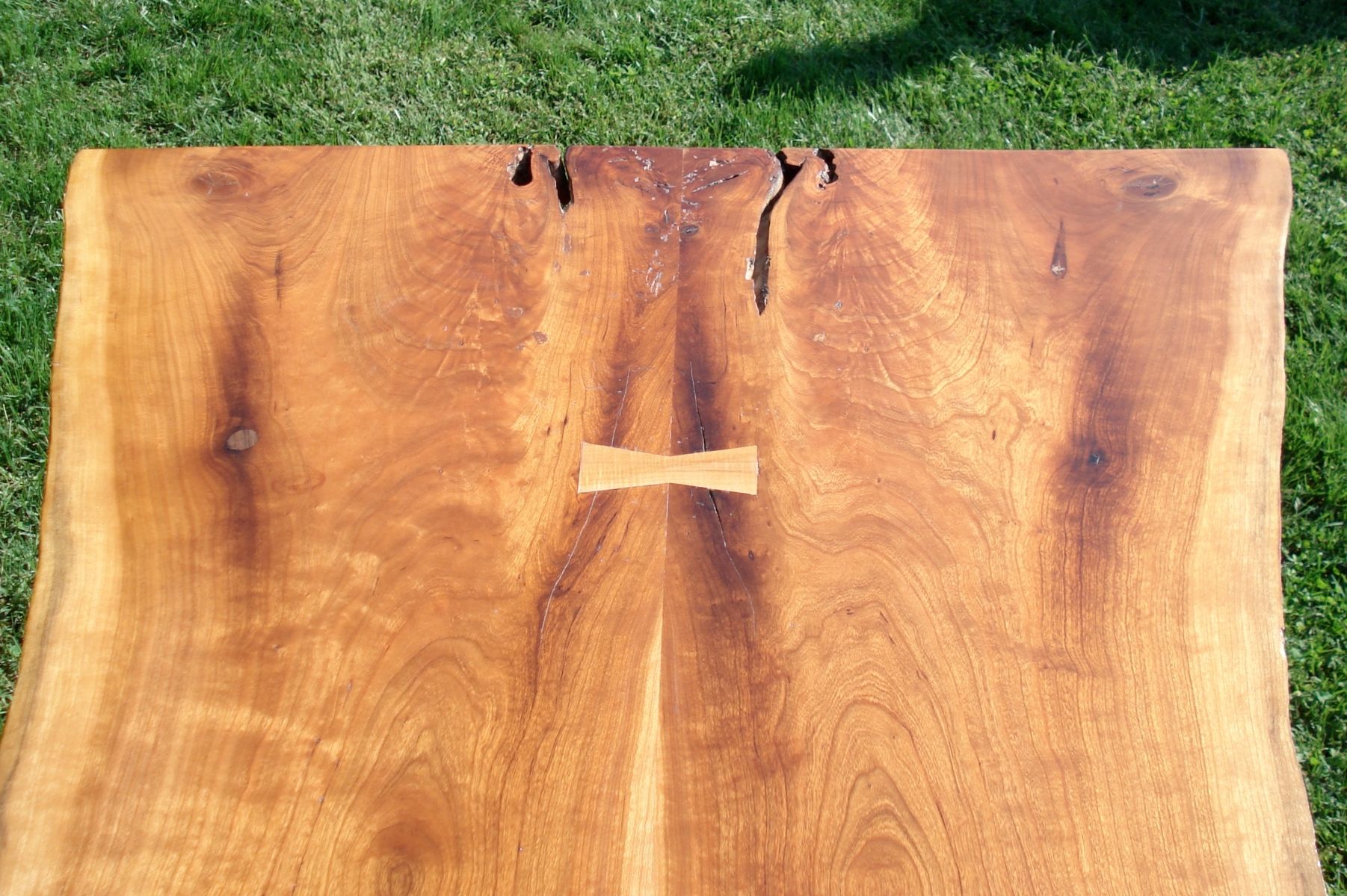 Custom Natural Edge Cherry Table by Sheppards Custom Woodworking Llc