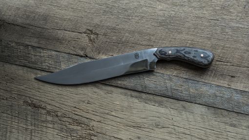 Custom Made The Nazareth: A Clipped Point Bowie With Micarta Scales