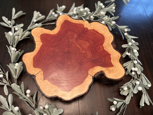 Custom Made Cedar Cookie Decor