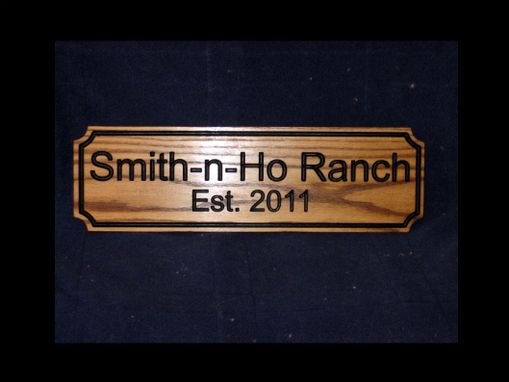 Custom Made Housewarming & Address Signs