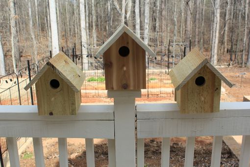 Custom Made Rustic Cedar Bird House