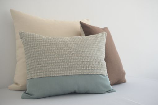 Custom Made Indoor/Outdoor Sage Decorative Pillow