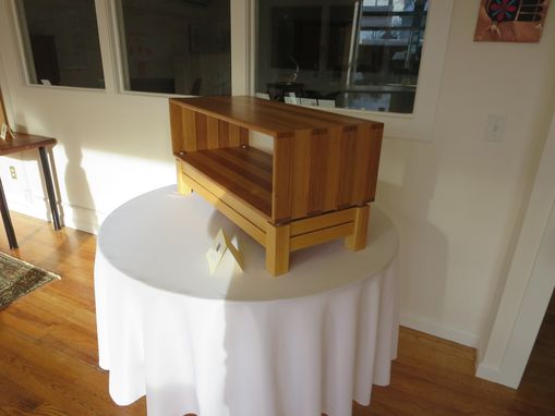 Custom Made Bamboo Coffee Table.