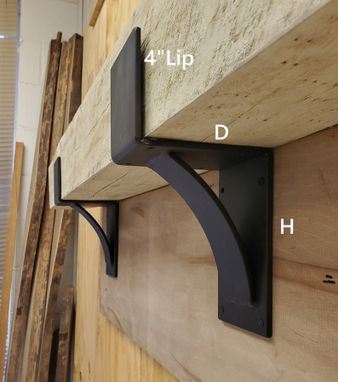 Custom Made Fireplace Mantel Bracket