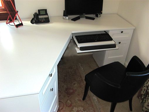 Custom Made White Desk