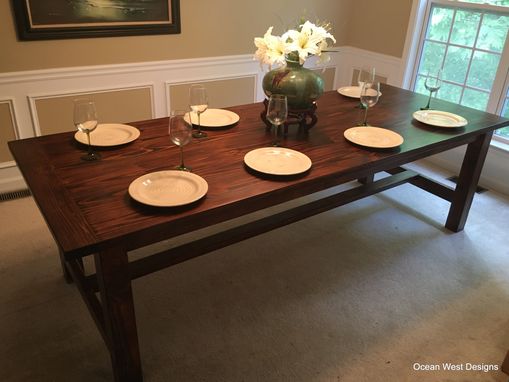 Custom Made "Augusta" Farmhouse Dining Table