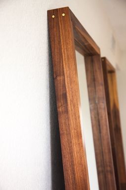Custom Made Modern Floor Mirror