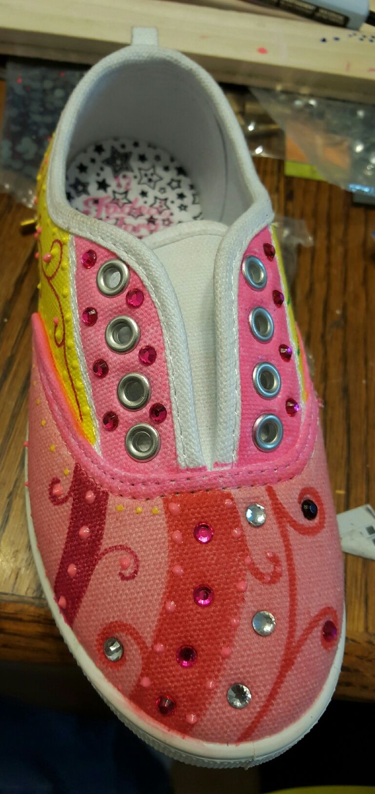 Hand Crafted Shoes Custom HandPainted by Arttile2000